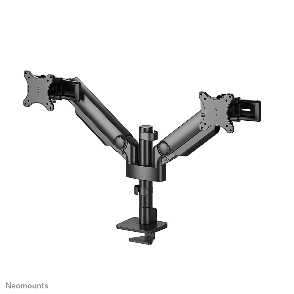 Neomounts DS65S-950BL2 Brazo de monitor 24-34" - resorte de gas - Topfix - multi ajustable - Tope-a-180°